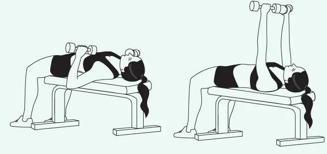 Dumbbell increases your range of motion, allows each side to do equal work and develop equally.