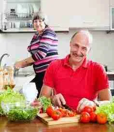 Carbohydrate intake in elderly people