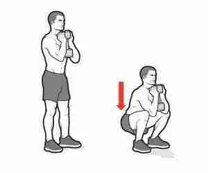 How To Do Dumbbell Goblet Squat