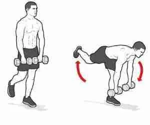 How To Do Single Leg Deadlift with Dumbbell 