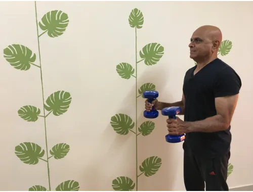 hammer curl exercise