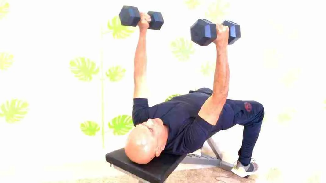 Flat Bench Dumbbell Fly