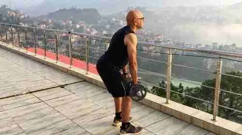 Dumbbell Deadlifts For Seniors & Beginners