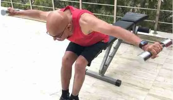 Dumbbell Reverse Fly Exercise