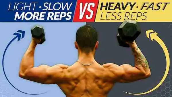 Heavy Weight or Low Weight/More Reps Depends on Your Goal